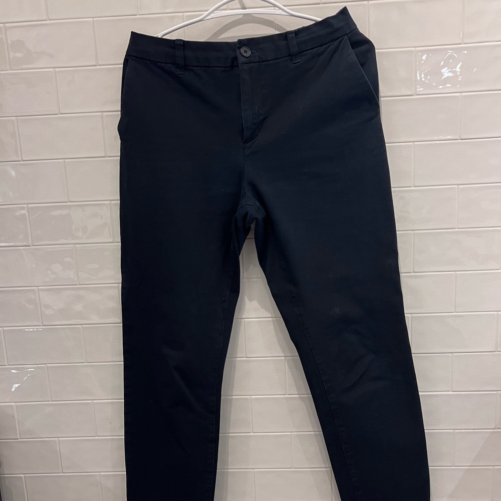 Muji Women Dark Navy Pants